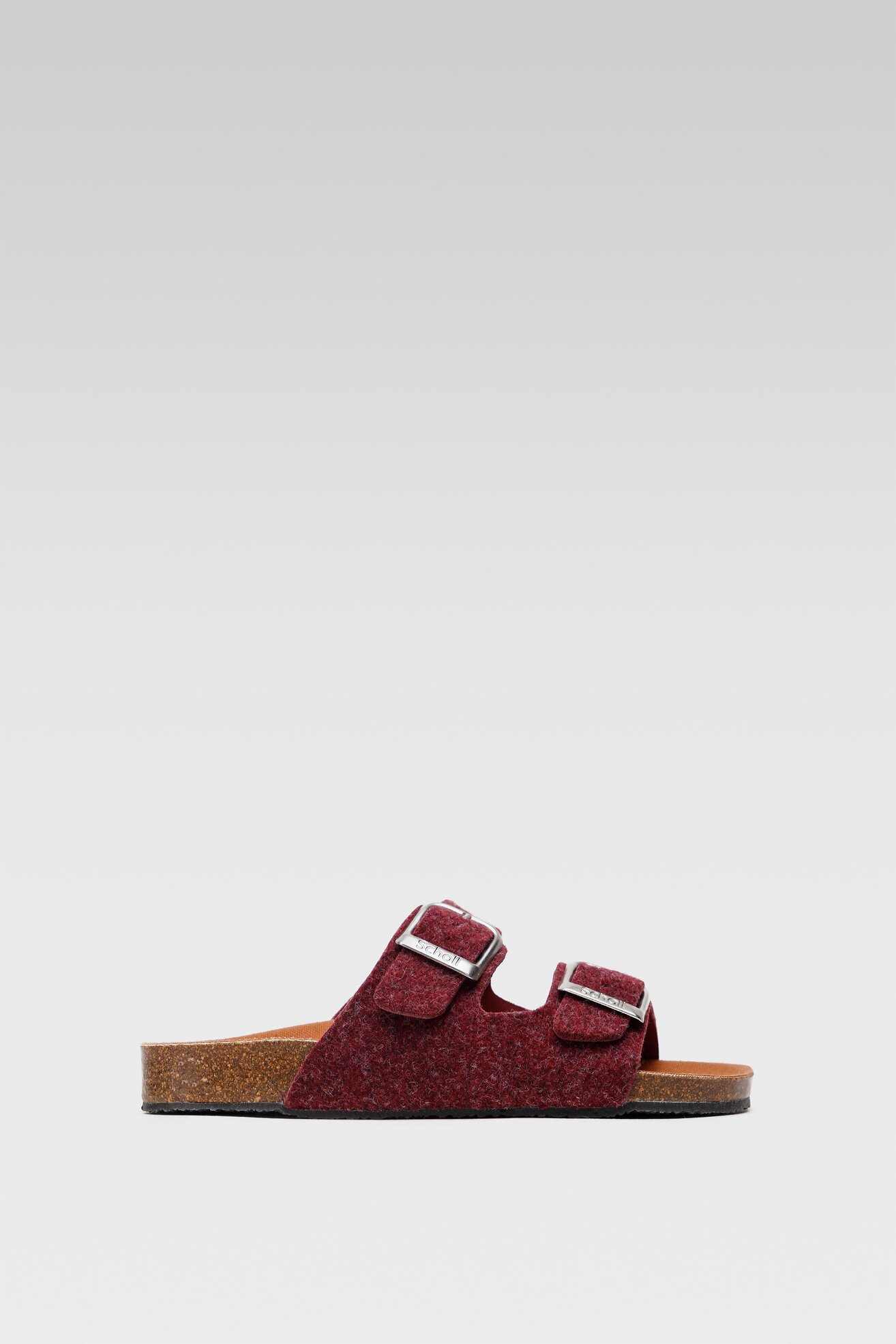 Klapki Scholl MF29272 GREENY MALAREN 2.0 MED 1066 Bordowy