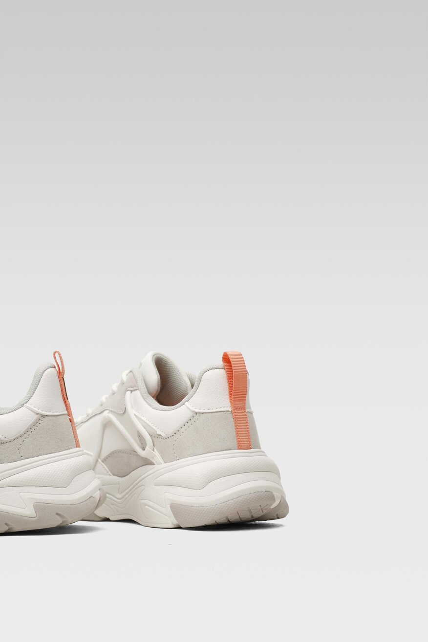 
                Sprandi - Skórzane obuwie sportowe pastelowe - 5904248775261