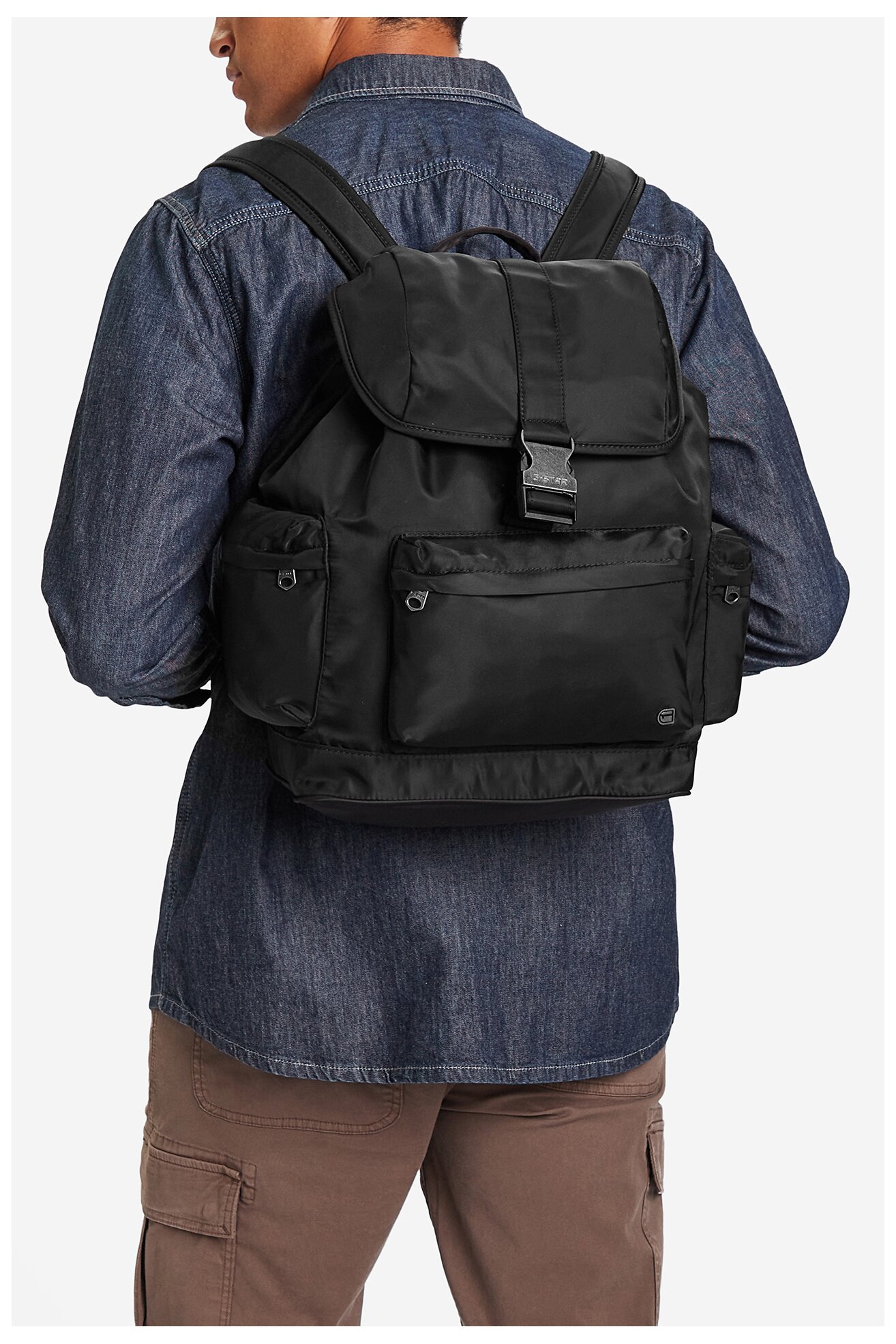 Férfi táska G-STAR RAW CEO-LOUIS-XC8179GS FEKETE