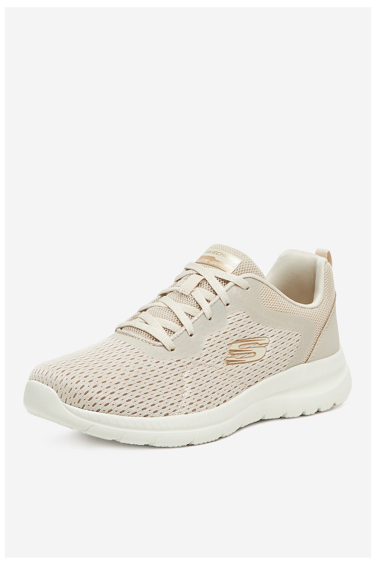 Încălțăminte sport Skechers BOUNTIFUL 12607 NAT BEJ