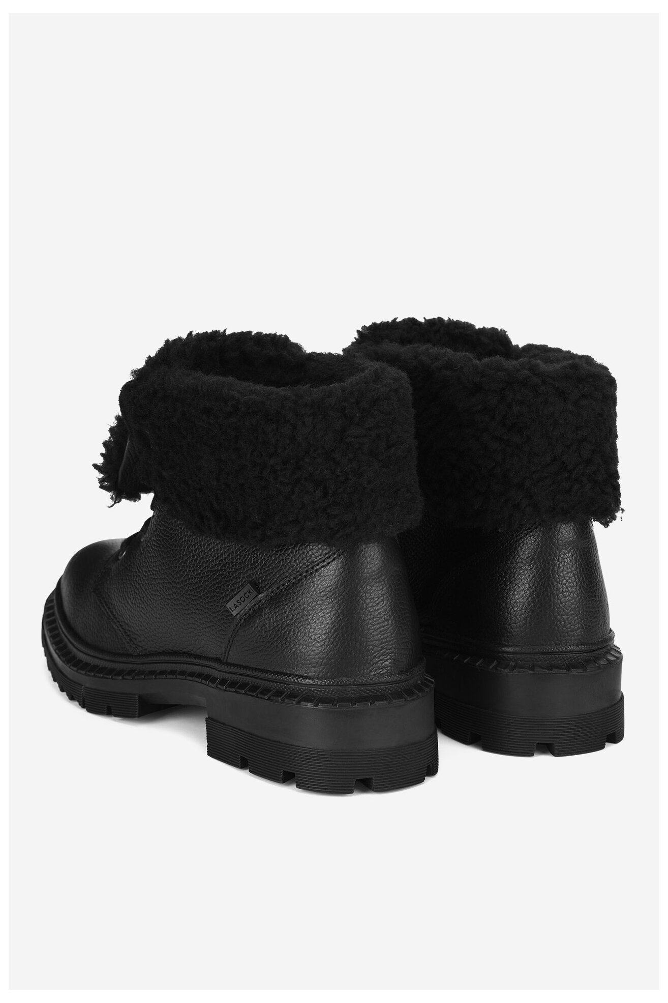 Šněrovací vyšší obuv Lasocki Young JUL-RI-K-7888-1 ČERNÁ