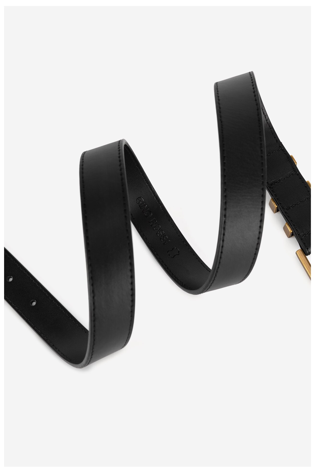 Ženski kaiš Gino Rossi BLYL24008-1 CRNA