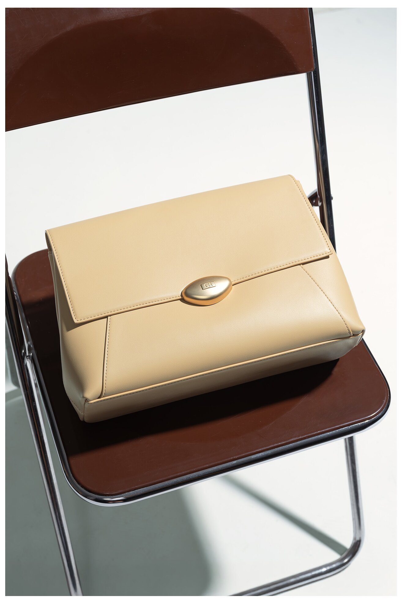 Geantă de mână Gino Rossi CEO-PEARL-LX1050 BEJ