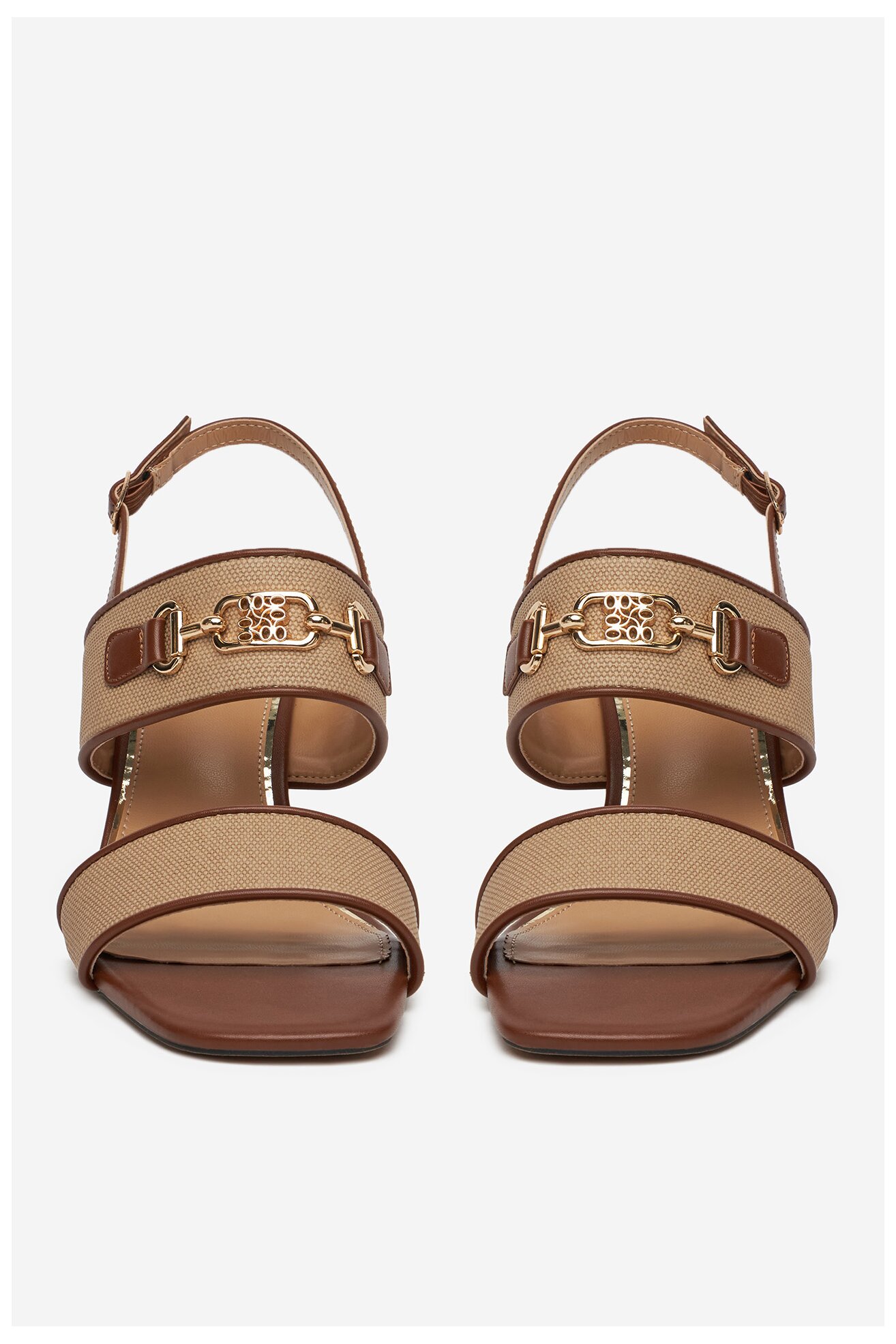 Sandały NINE WEST 2489-19 Camel