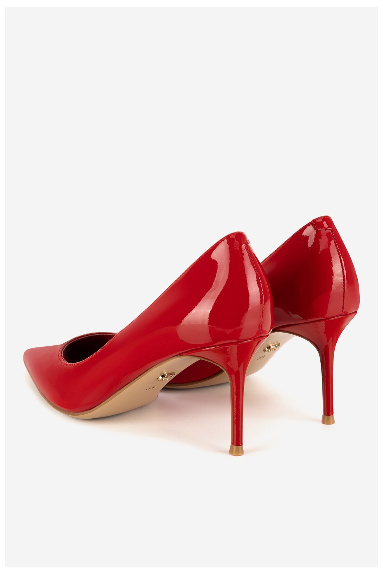 Lodičky Gino Rossi FRIDA-V1525-833-1 ČERVENÁ