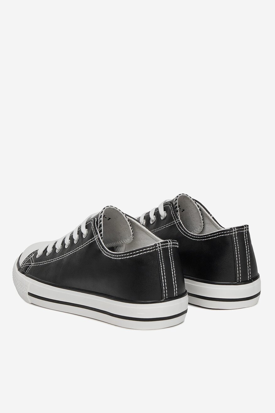 
                Vászoncipő DeeZee FEKETE - 5904410887556