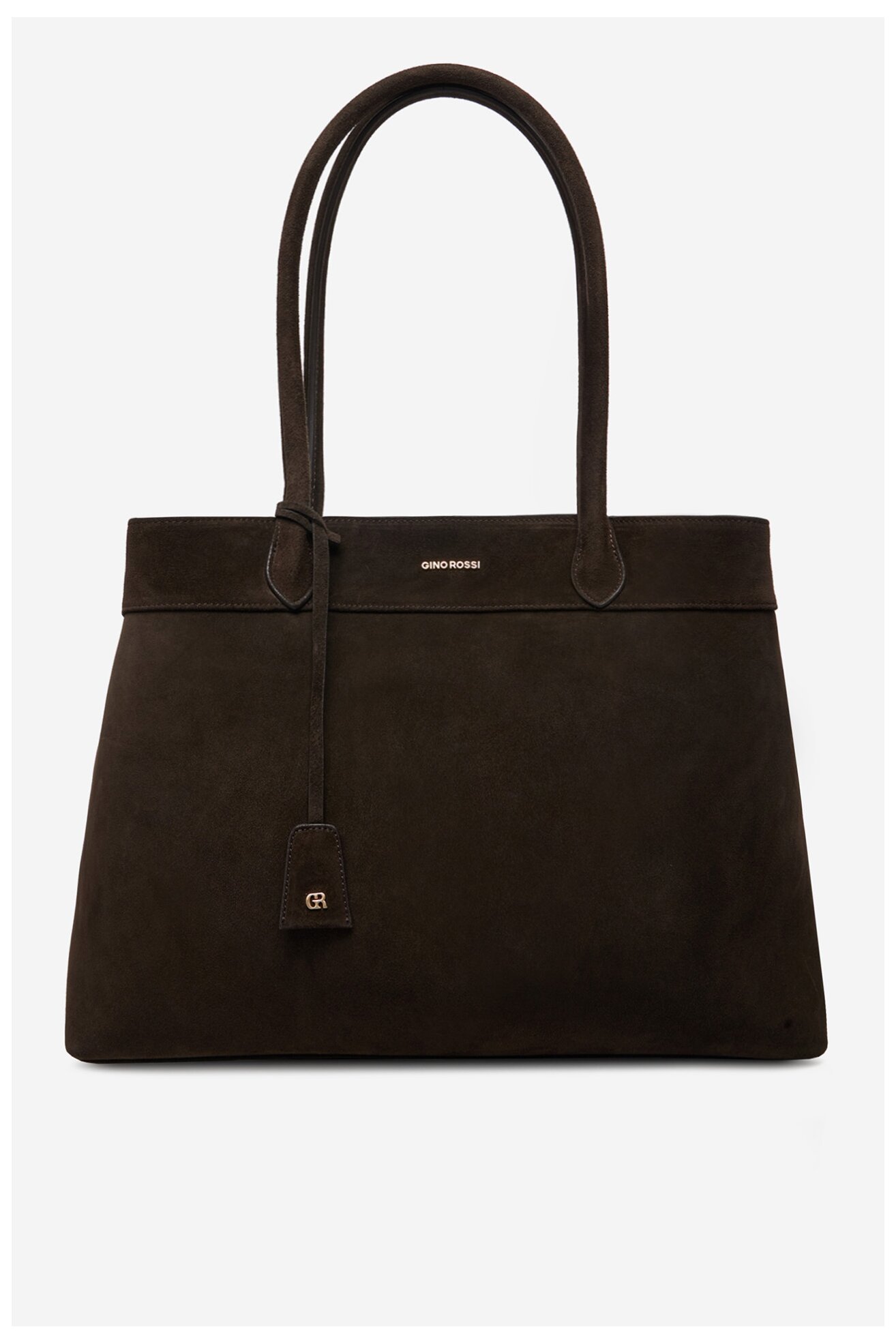 Дамска чанта Gino Rossi EO-LOLA-LA513-114-1 ТЪМНОКАФЯВ