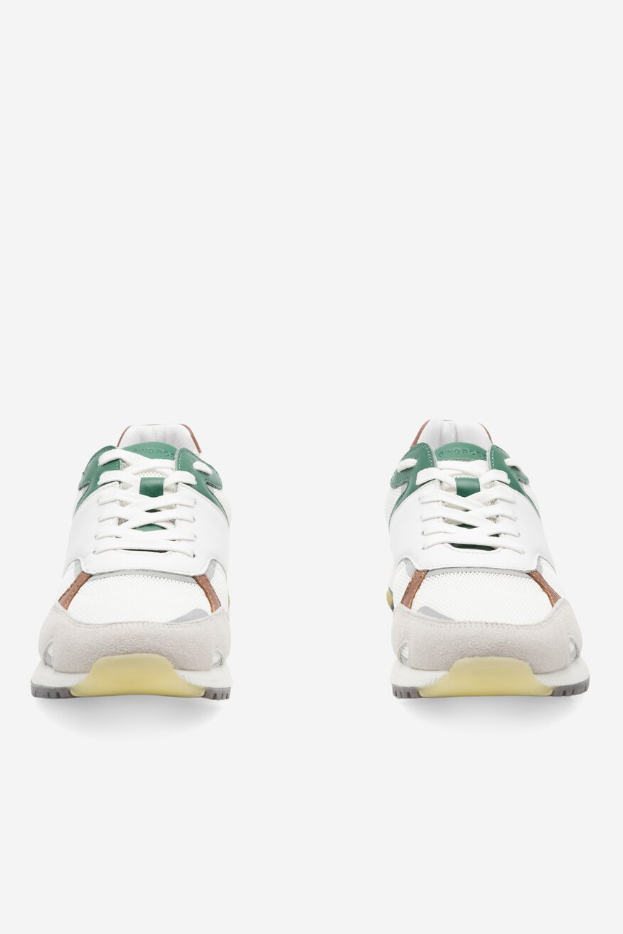 Gino Rossi - Sneakersy skórzane - 5904862699776