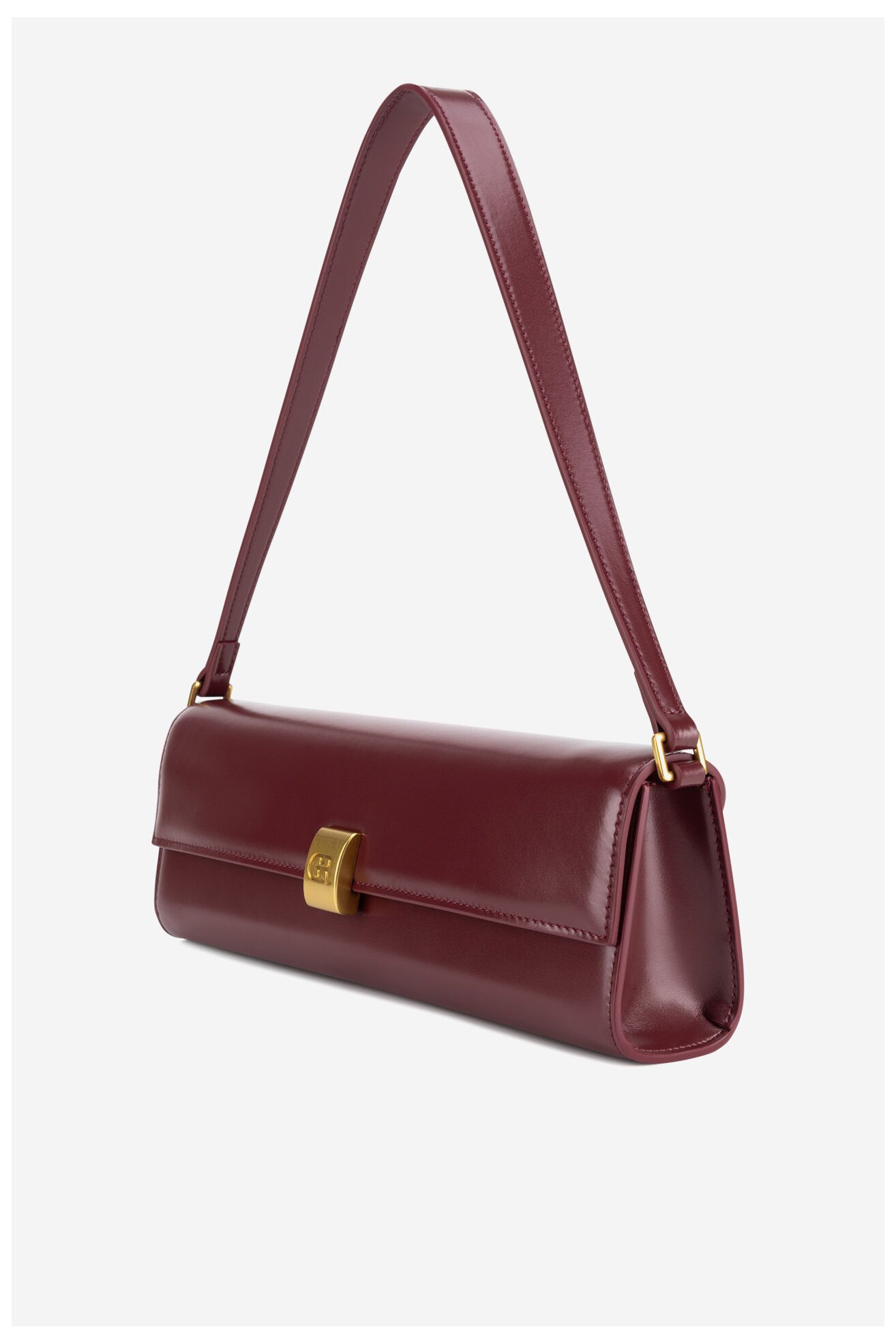 Сумка З Ремінцем Gino Rossi NEL-CS7386-1 БОРДОВИЙ