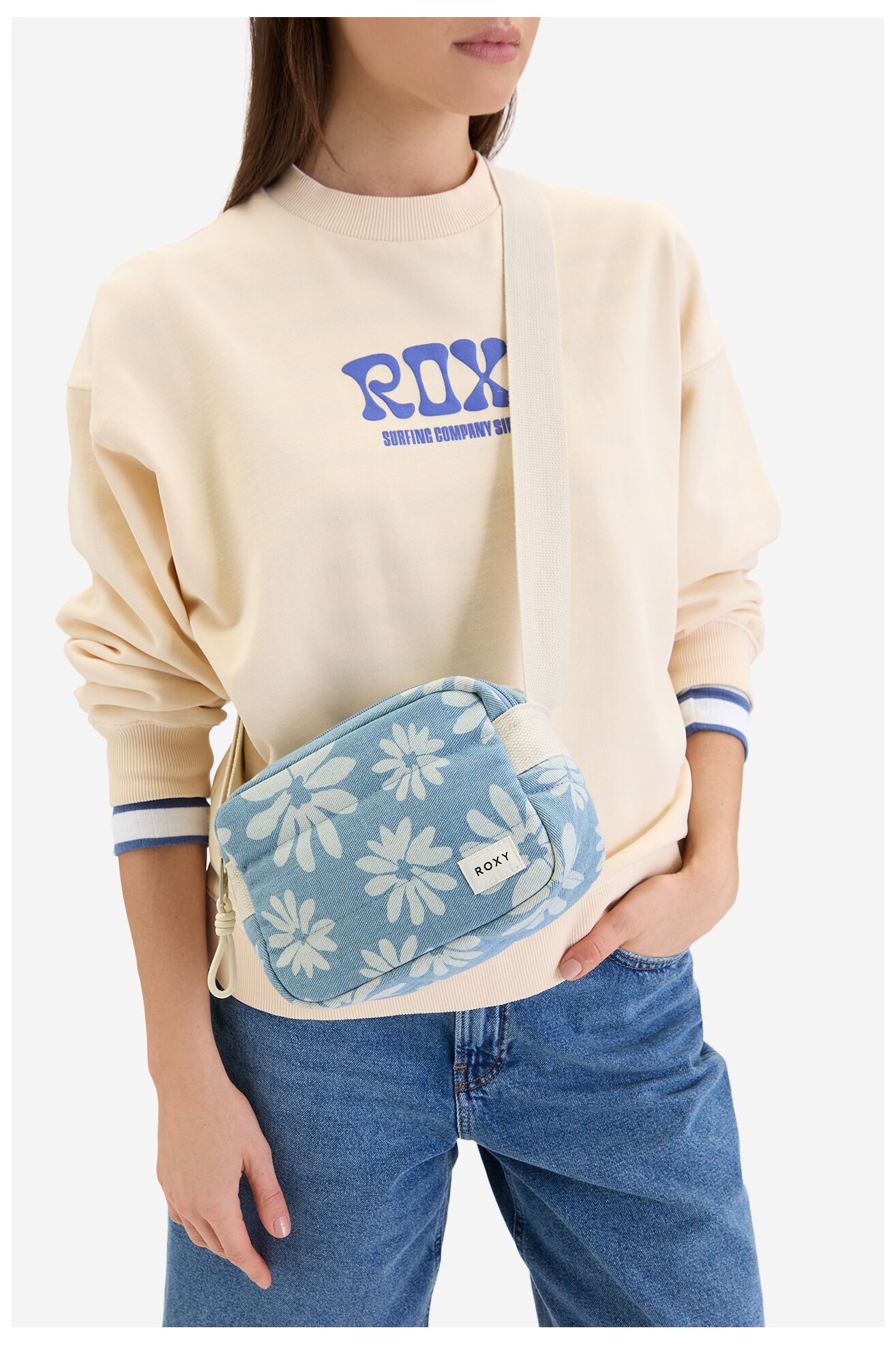 Дамска чанта ROXY CEOWB-ROXY-KL-001-09 ДЕНИМ