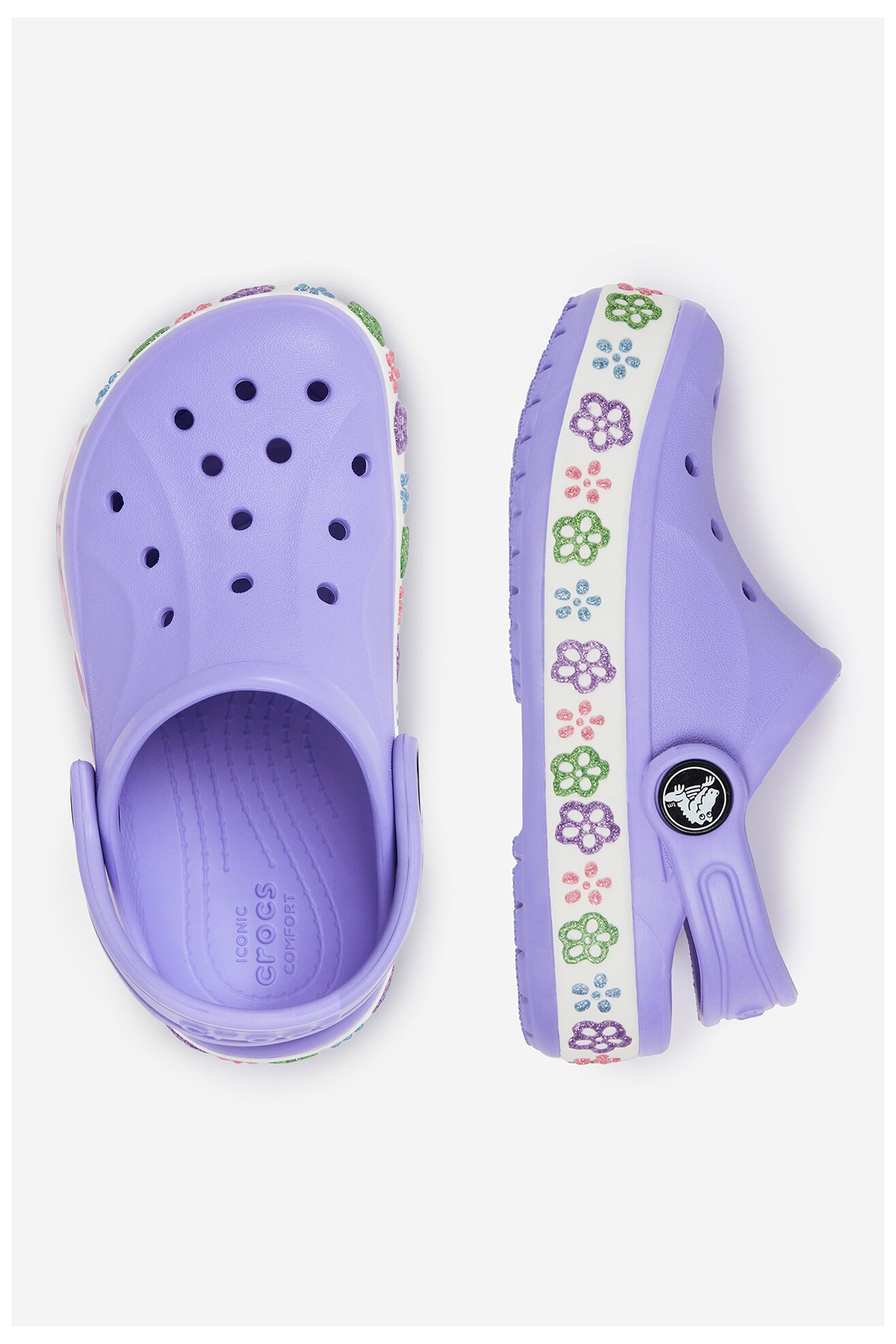 Șlapi pentru bazin Crocs C-BAYABAND CLOG T 211303-5PY MOV