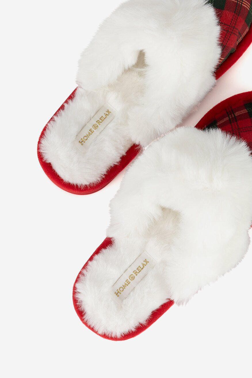 Papuci de casă Home&Relax ROŞU - 5903419650659