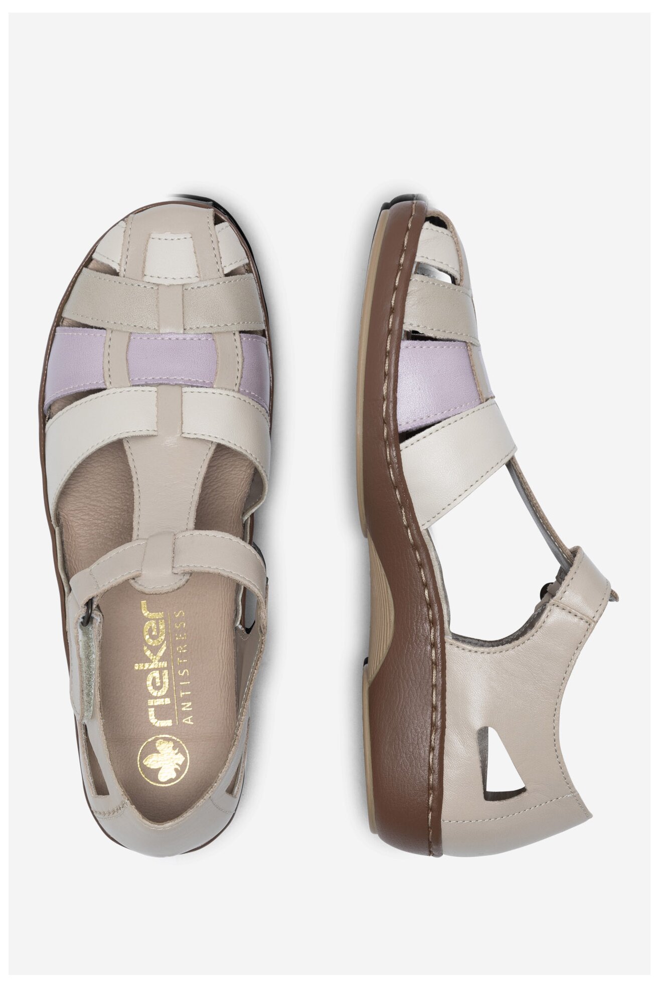 Сандали Rieker 45869-60 БЕЖОВ