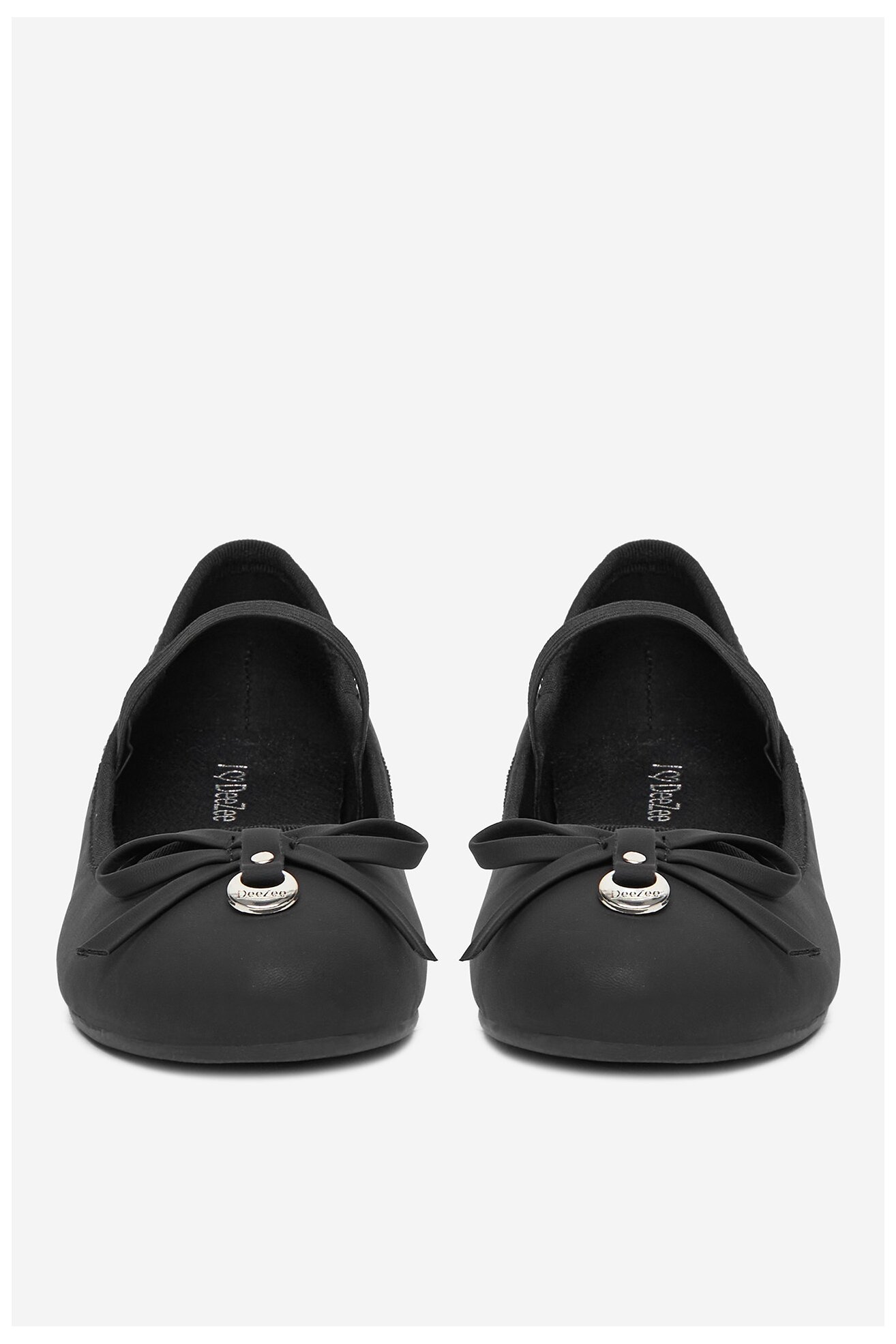 Baleriny DeeZee CEO-CS21273-03 Czarny