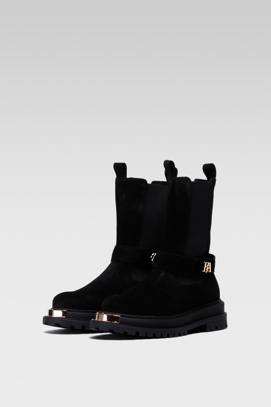 
                RAGE AGE - Botki czarne - 2230031469875