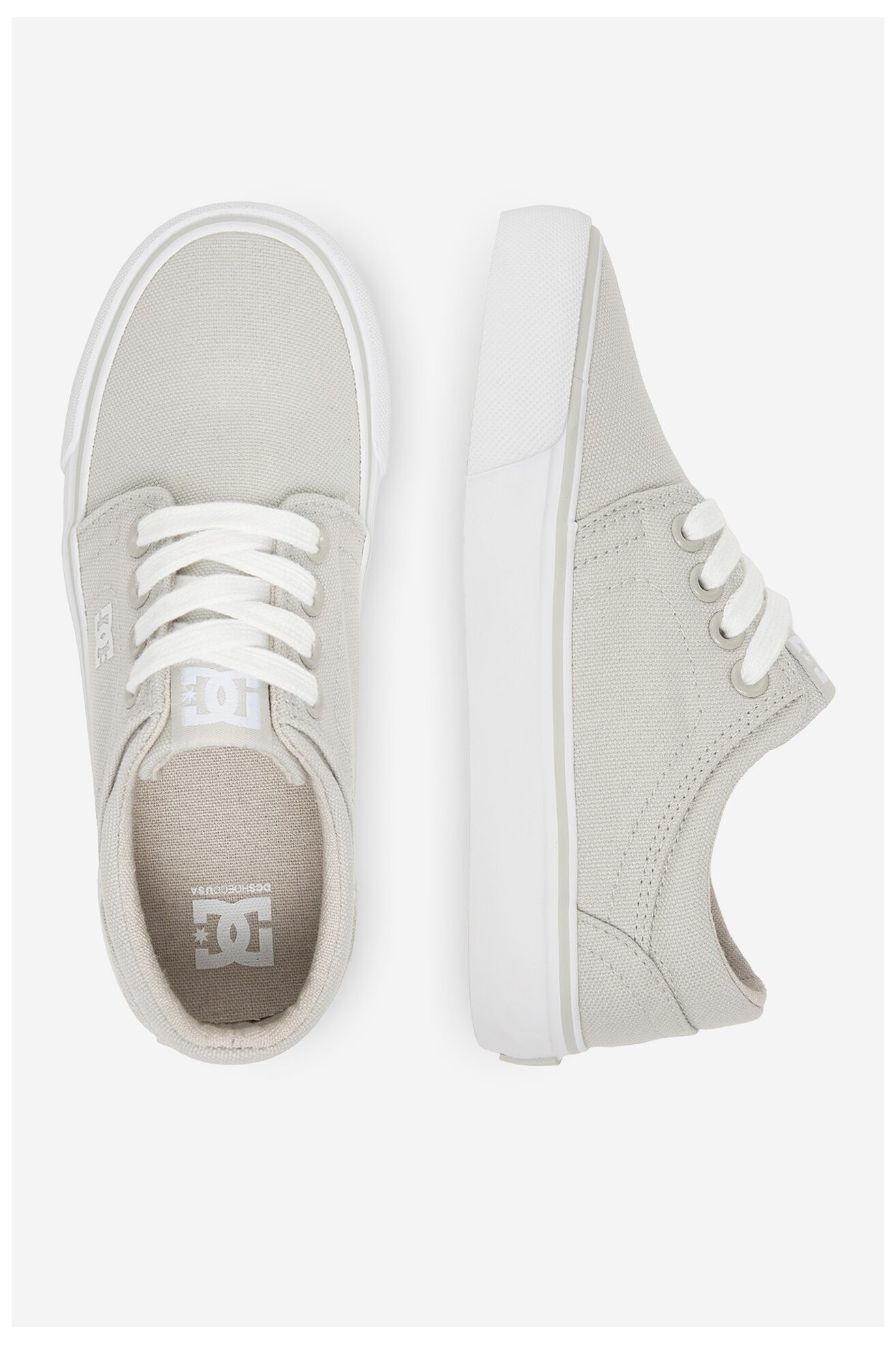 Кецове DC Shoes CEOWB-LEA-ZL-DC001-CH СИВ