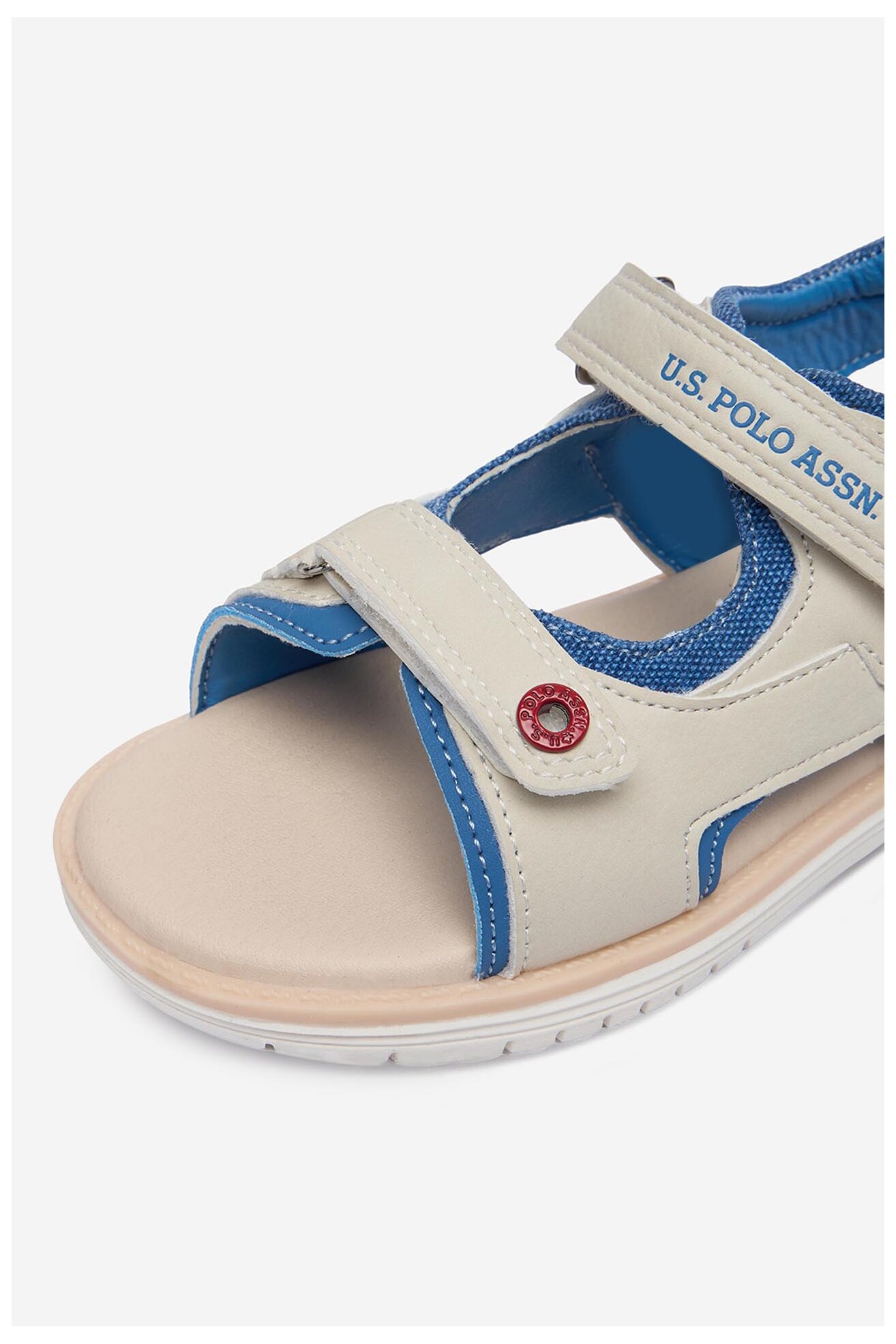 Sandały U.S. POLO ASSN. EO-GARDA003K/6Y1 Szary jasny