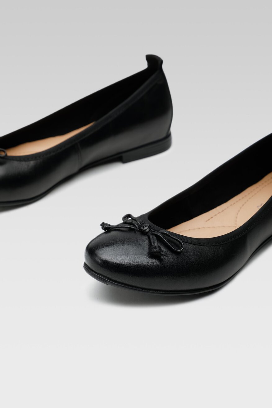 Lasocki - Baleriny skórzane - 5904862510736