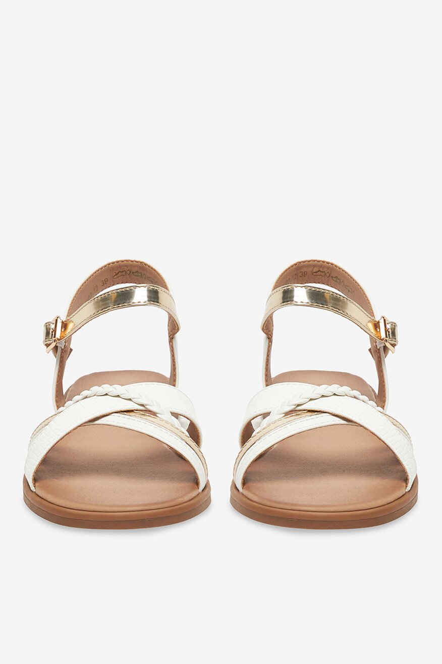 Sandale Clara Barson ALB - 5904862308586