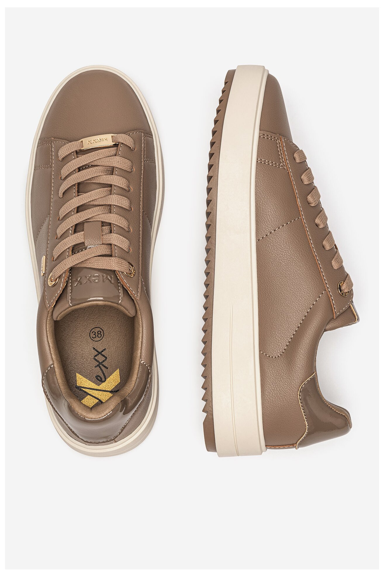 Sneakers Mexx MI001010043W Beżowy ciemny