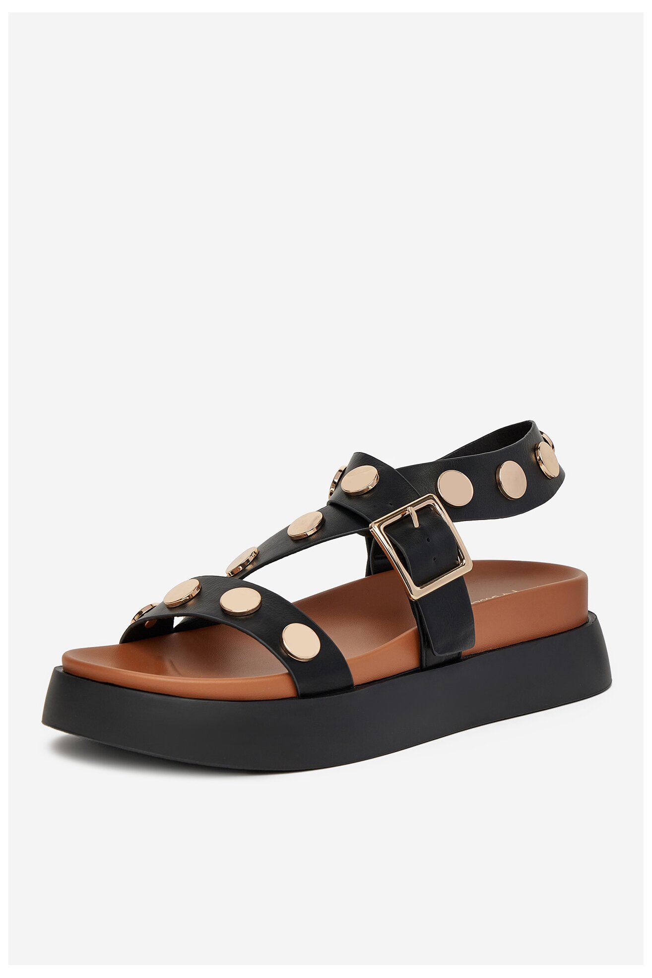 Sandały DeeZee WS2P229-10 Czarny