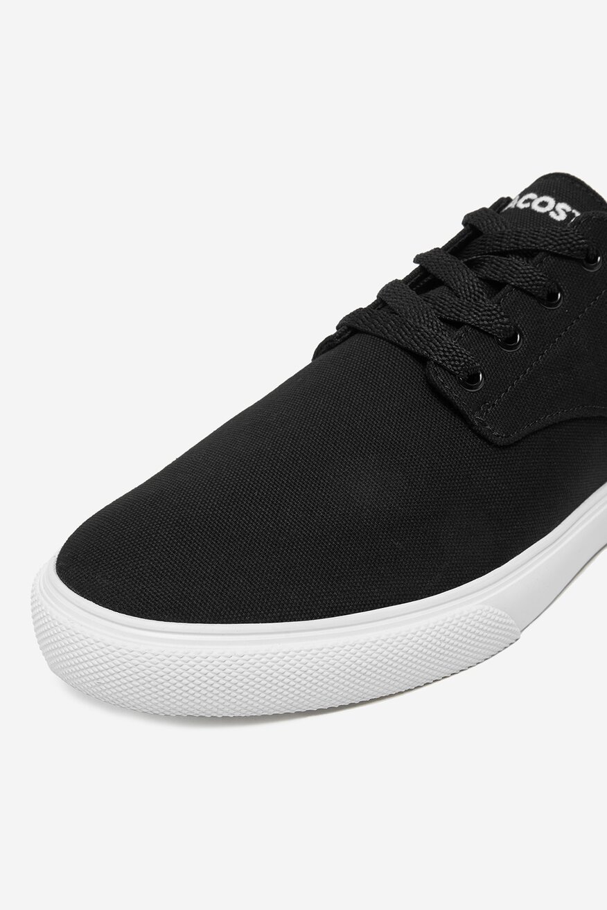 Pantofi pânză LACOSTE NEGRU - 5905588959267