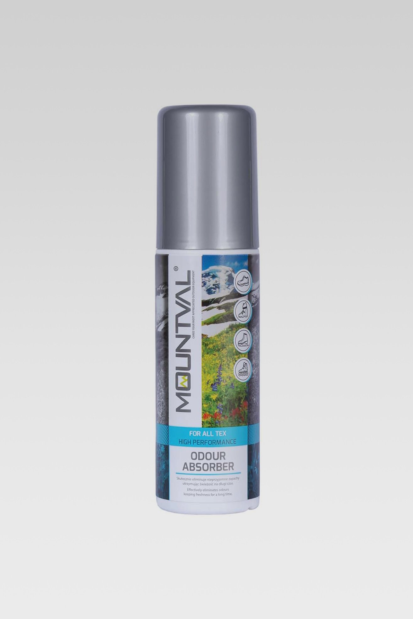 Kosmetyki do obuwia MOUNTVAL ODOUR ABSORBER 100 ml Bez Koloru -