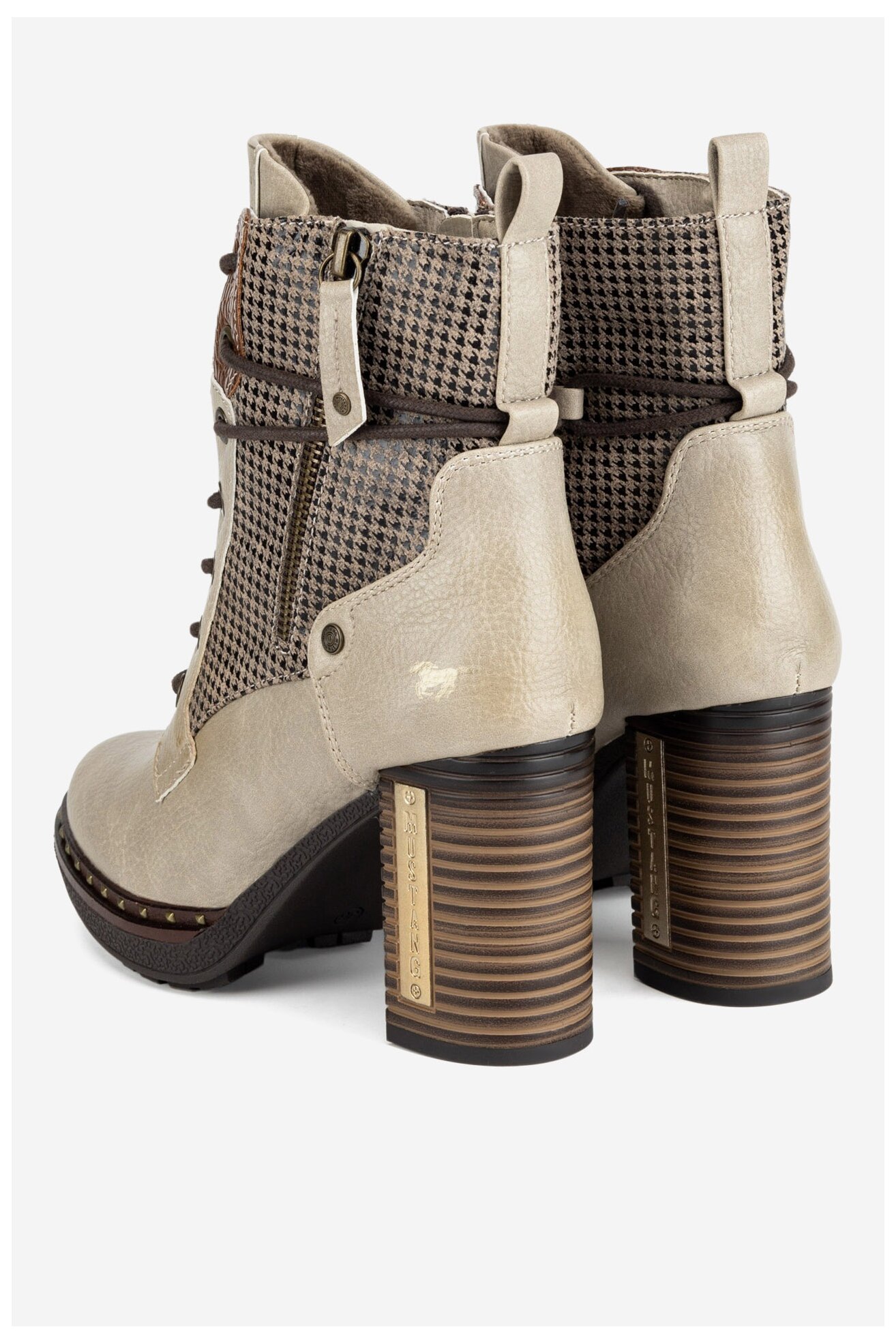 Боти Mustang 1336-510 БЕЖОВ