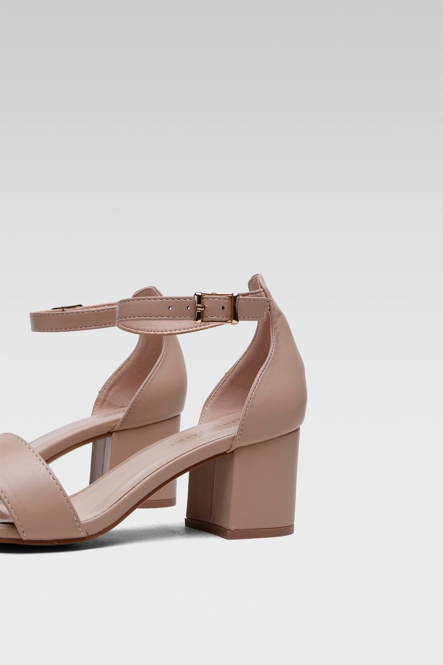 Jenny Fairy - Sandały na słupku - 5904248607623