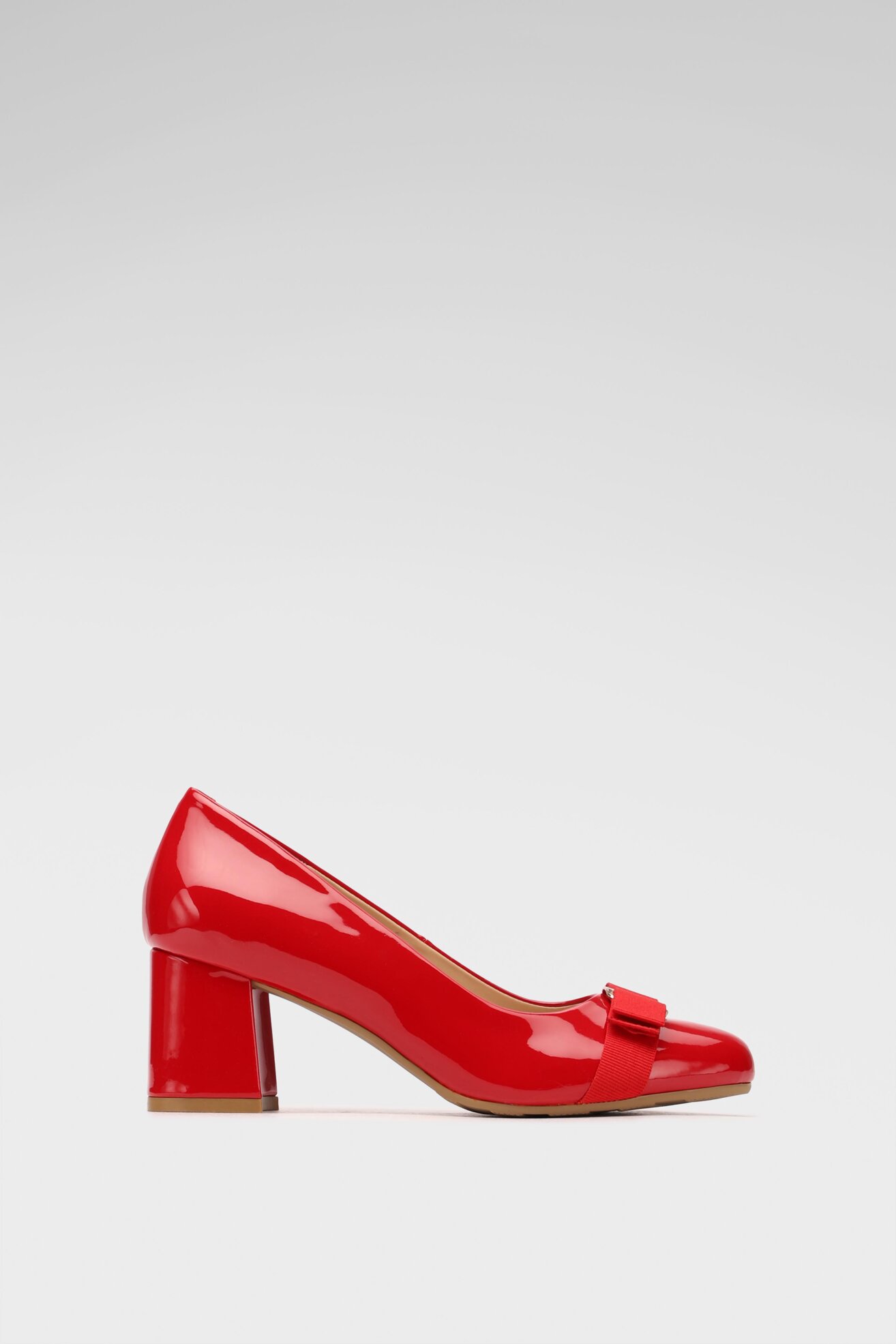 Czółenka Clara Barson WYL2501-2 Czerwony