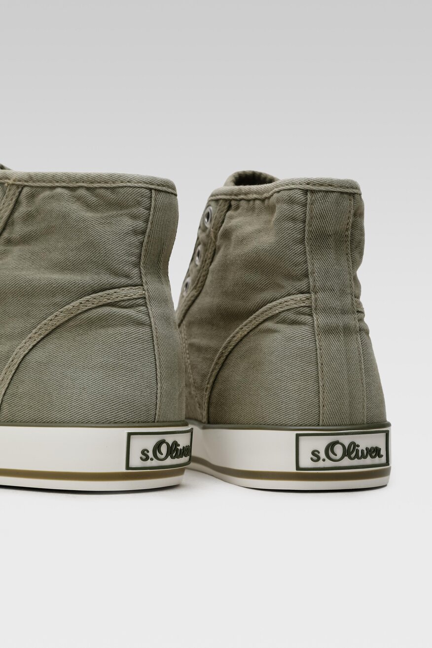 
                S.Oliver RED LABEL - Trampki zielone - 5903698349794