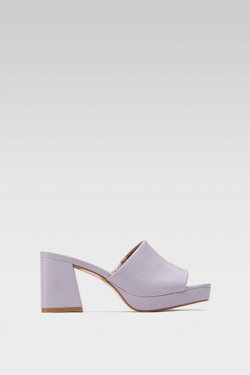Jenny Fairy - Klapki na obcasie fioletowe - 5903698462424