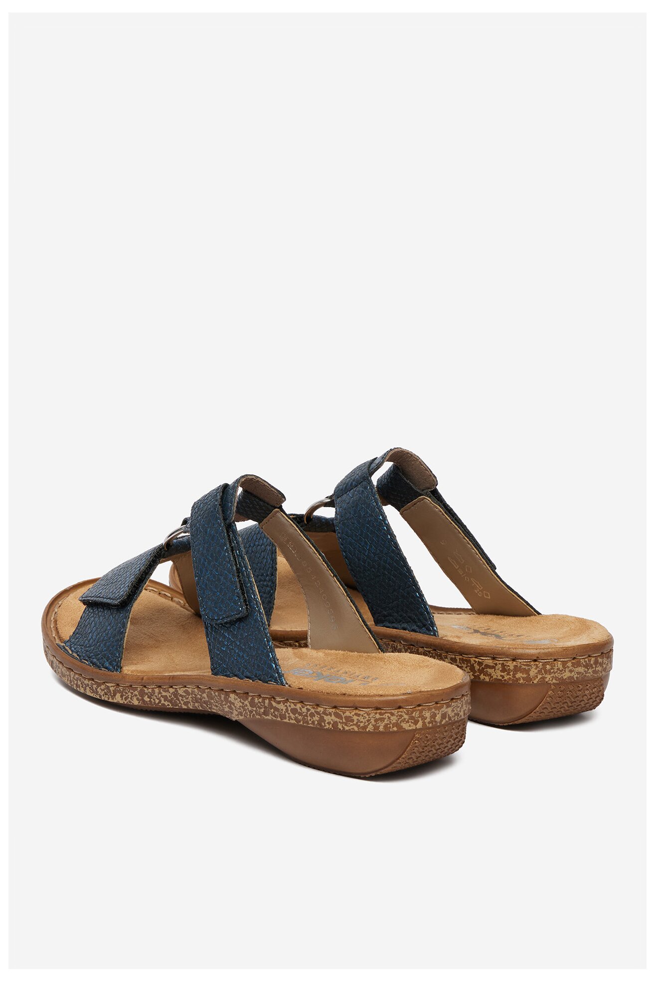 Klapki Rieker CEO-628P9-14 Granatowy