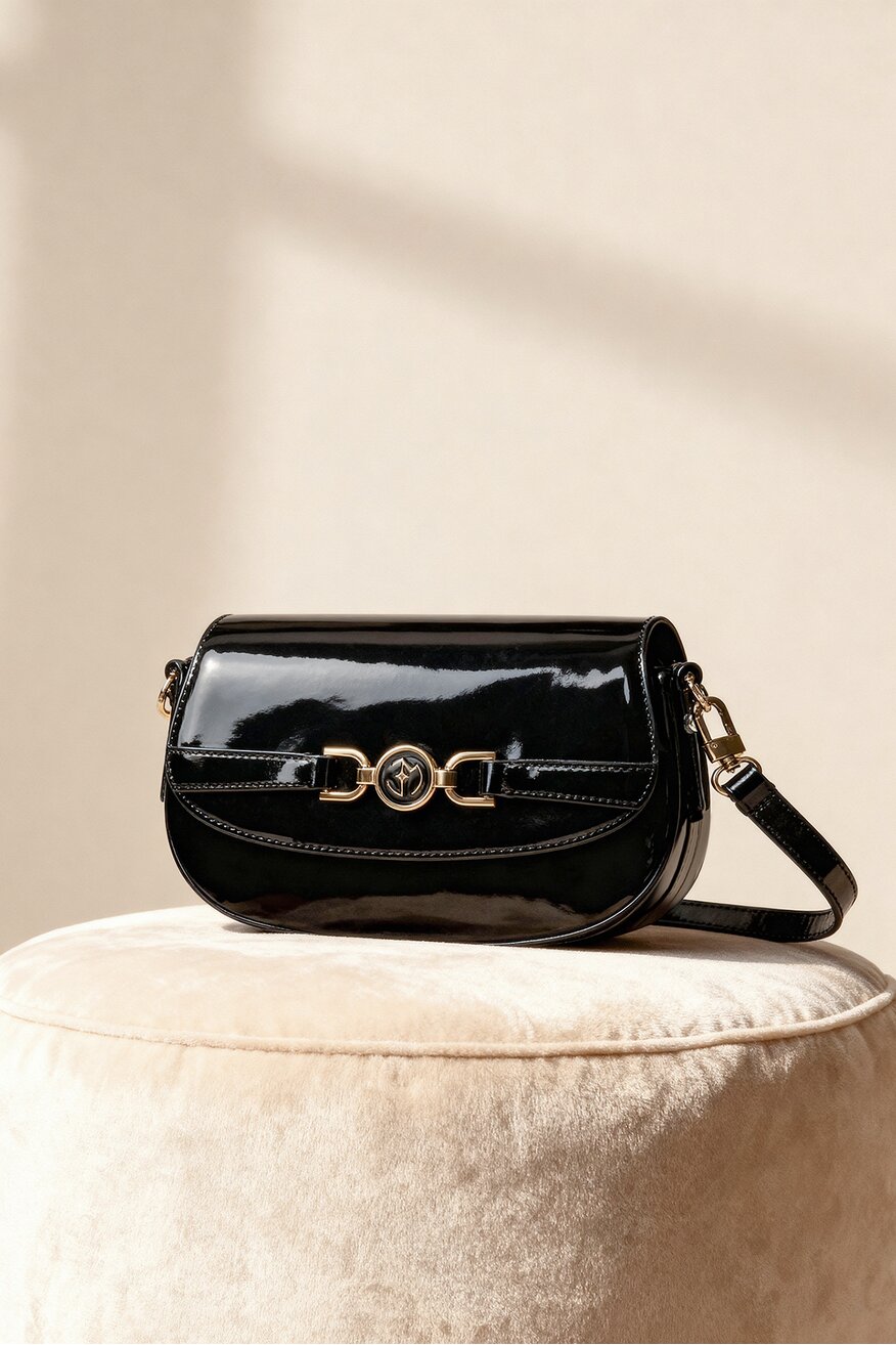 Дамска чанта EVA MINGE ЧЕРЕН - 5906751330630