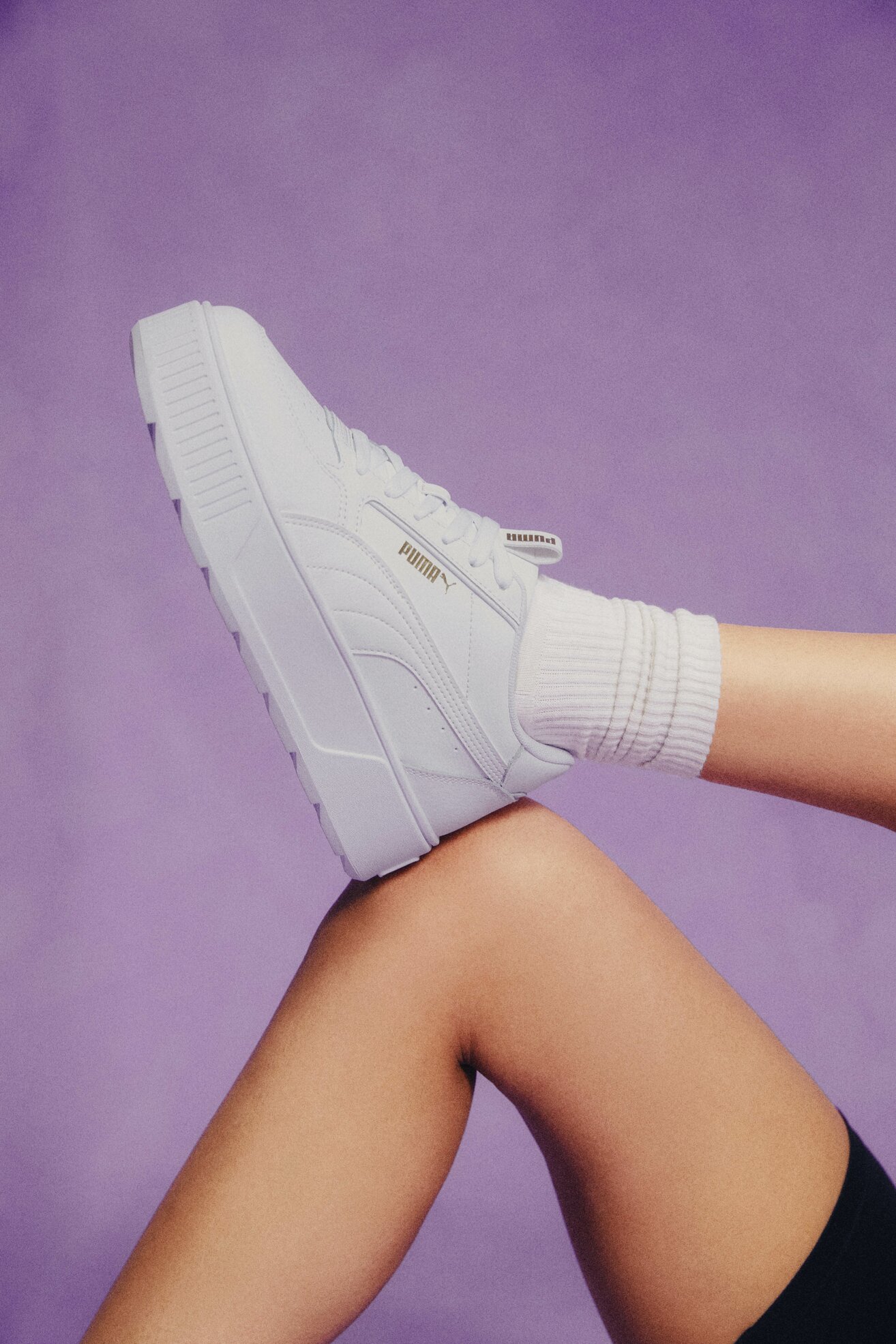 Obuwie sportowe Puma KARMEN REBELLE 38721201 Biały