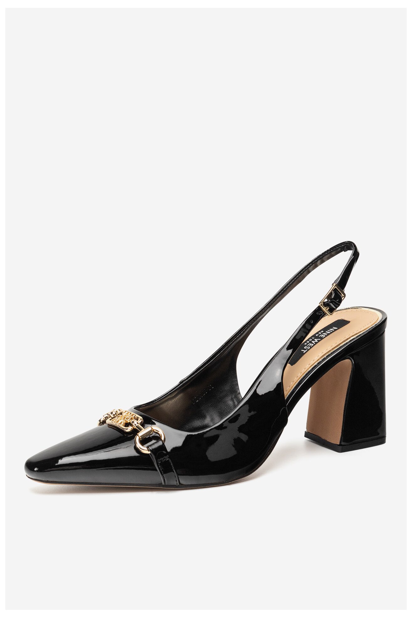 Pantofi cu toc NINE WEST PD0023-01 NEGRU