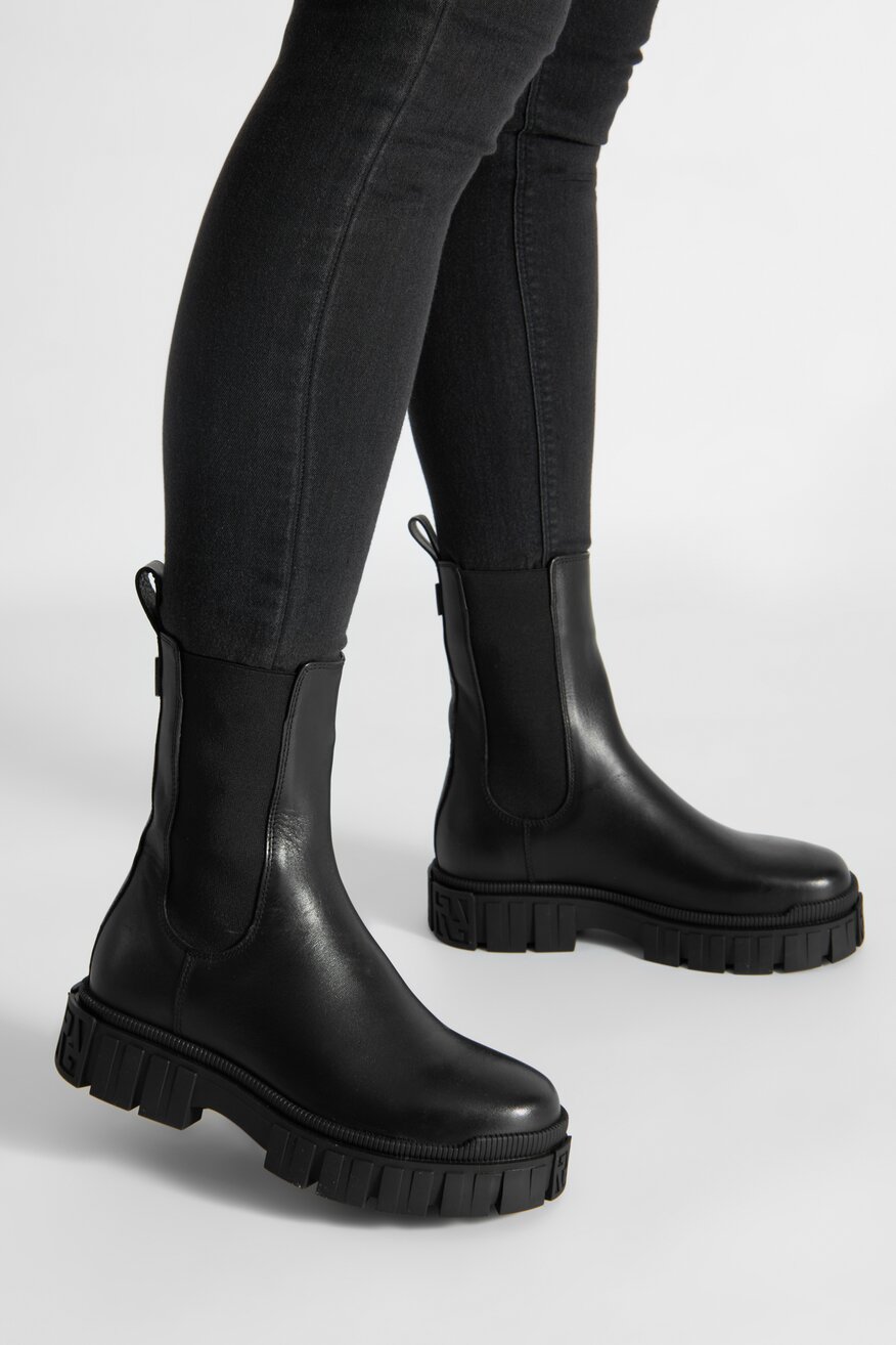 
                Gino Rossi - Skórzane botki - 5905588012955