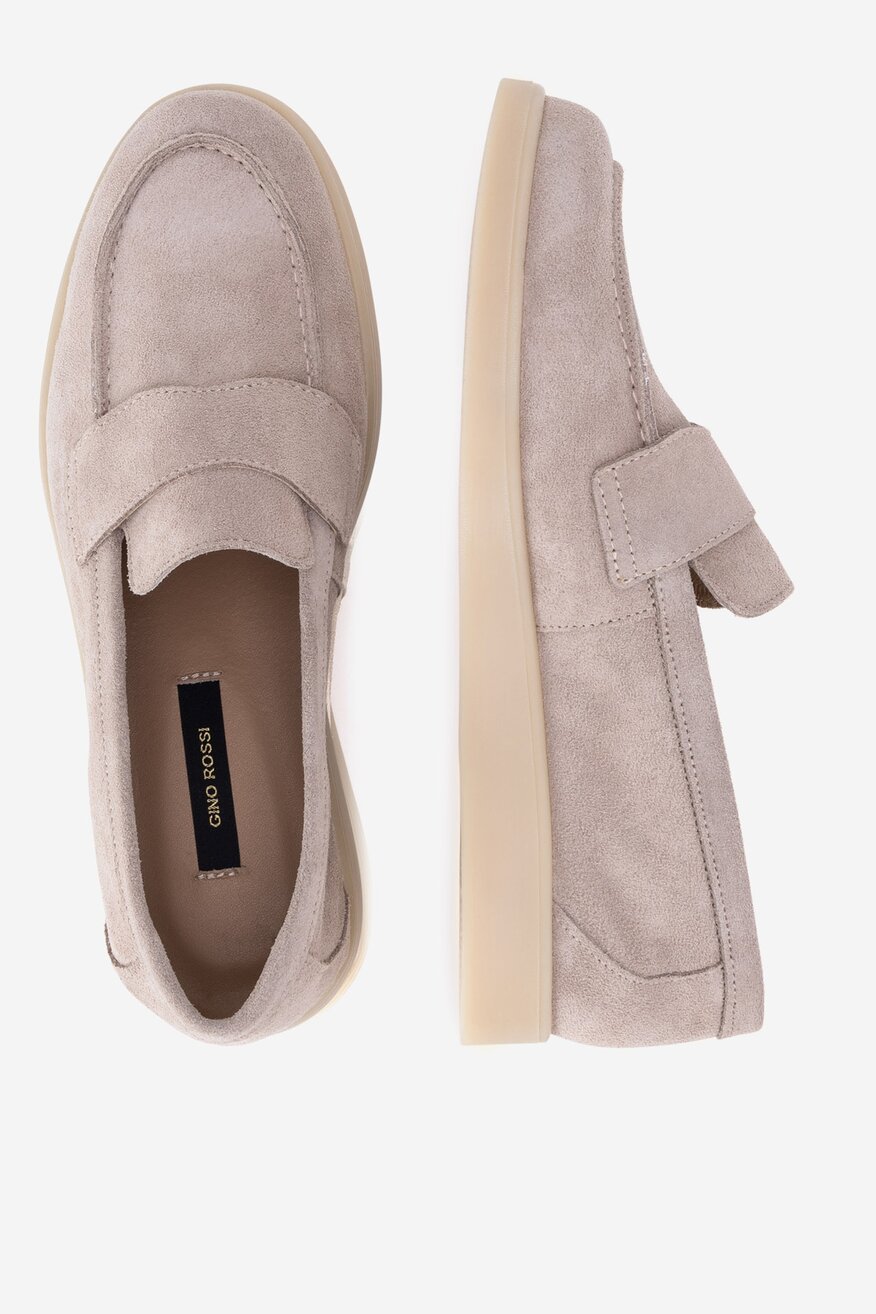 
                Gino Rossi - Mokasyny zamszowe - 5906751007426