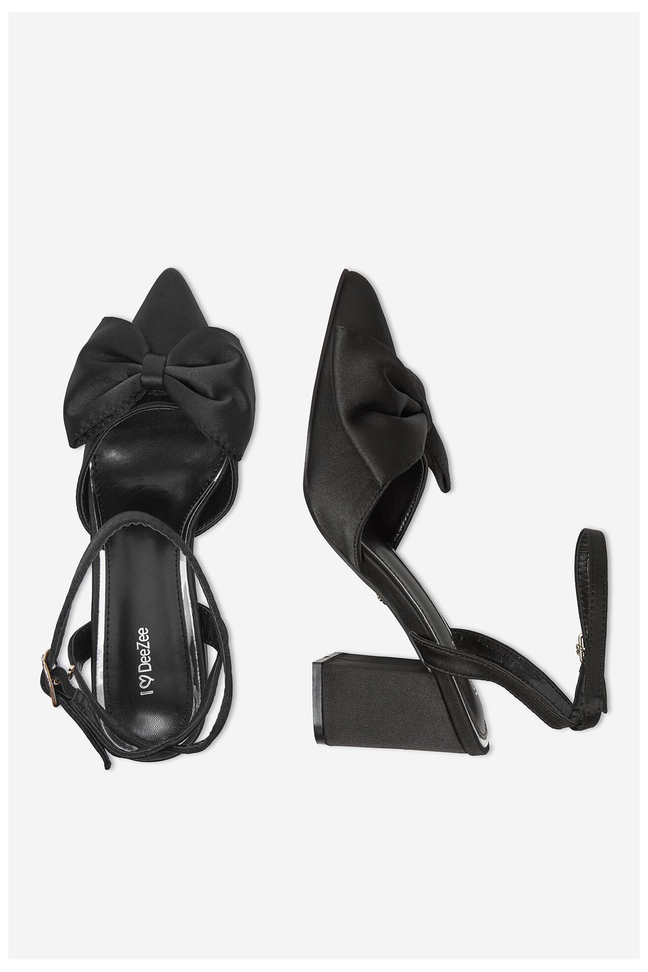 Czółenka DeeZee HTA917-2 Czarny