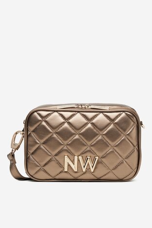 Сумка З Ремінцем NINE WEST CEO-GREENWICH-GLAM-LX7669 ТЕМНО-СРІБНИЙ