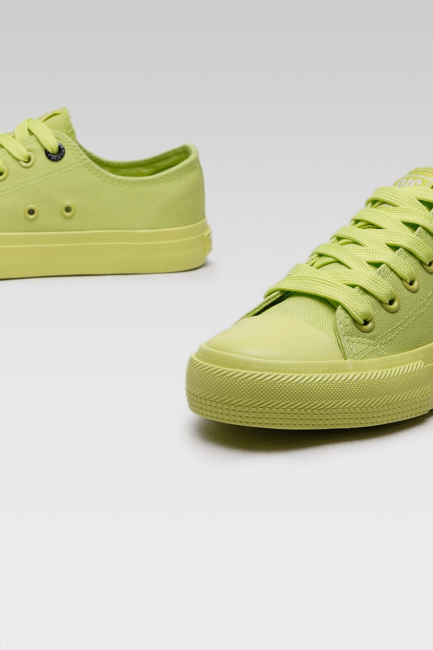 
                Big Star - Trampki żółte sznurowane - 5904248206932