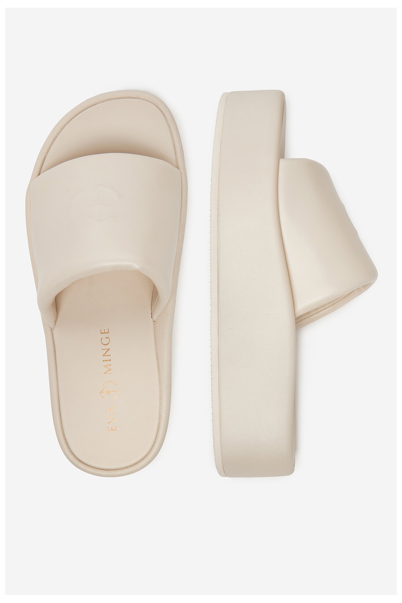 Șlapi EVA MINGE CROCUS-V1925-08 ALB