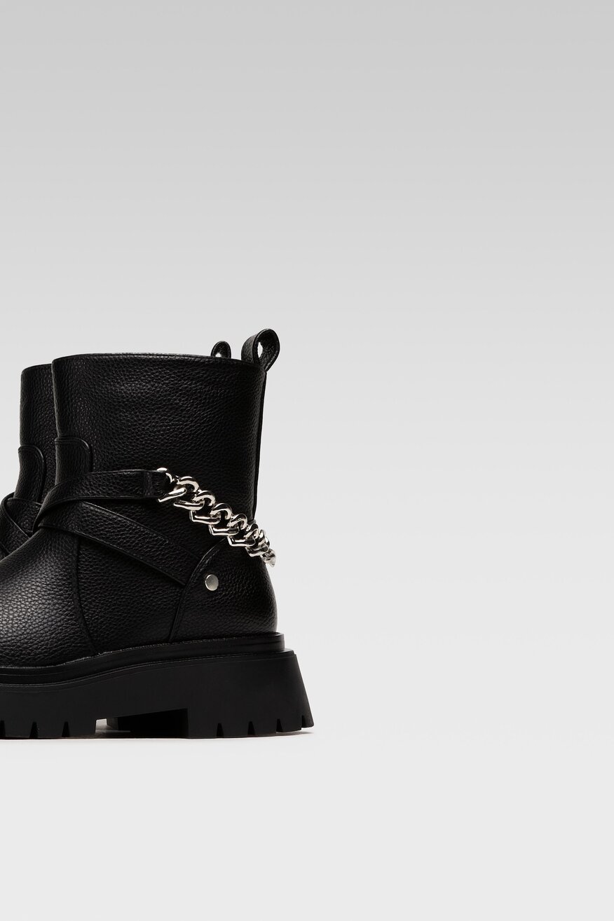 DeeZee - Botki na grubej podeszwie - 5904862015552