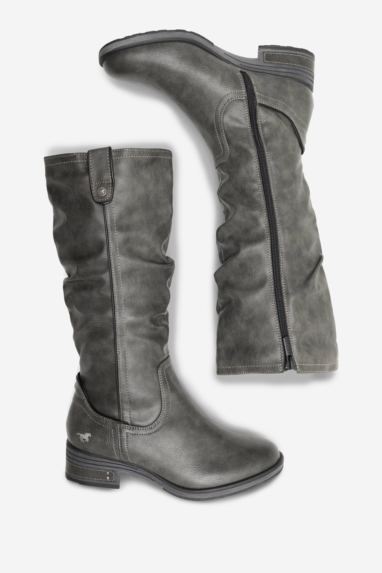 Ботуши Mustang 1293-602 СИВ