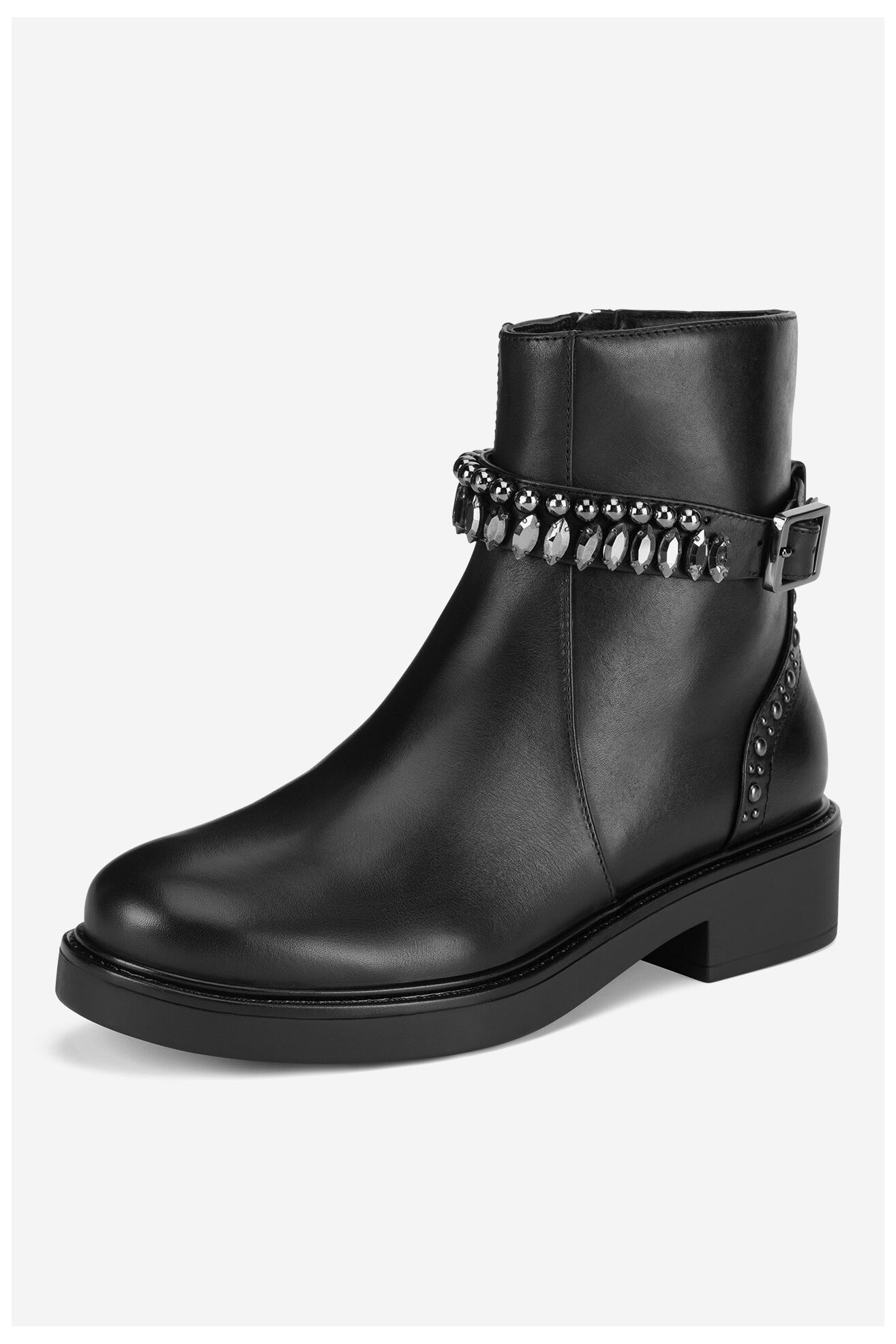 Botki EVA MINGE WGA3305-1Z Czarny