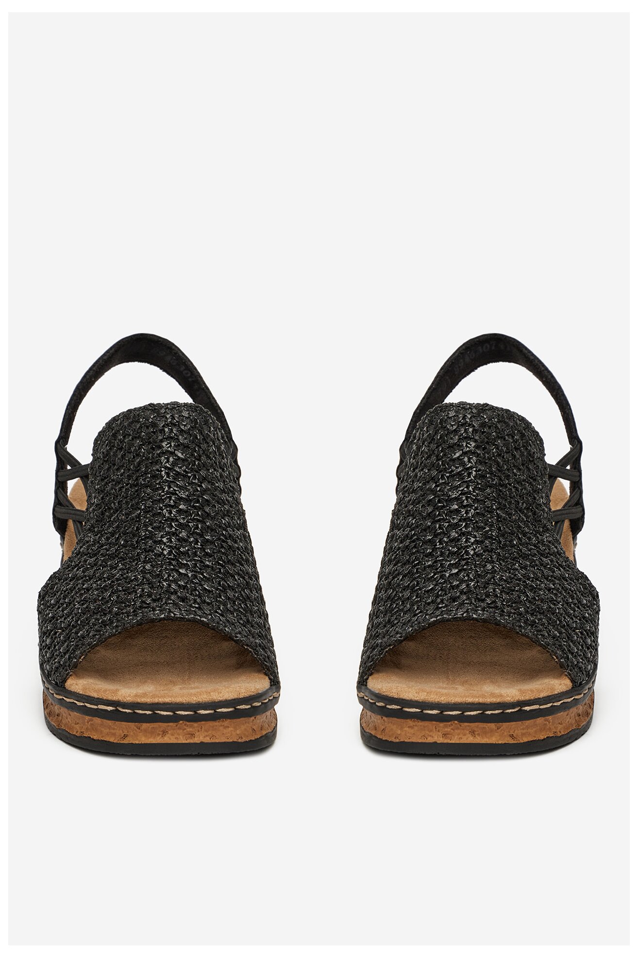 Sandały Rieker 62941-00 Czarny