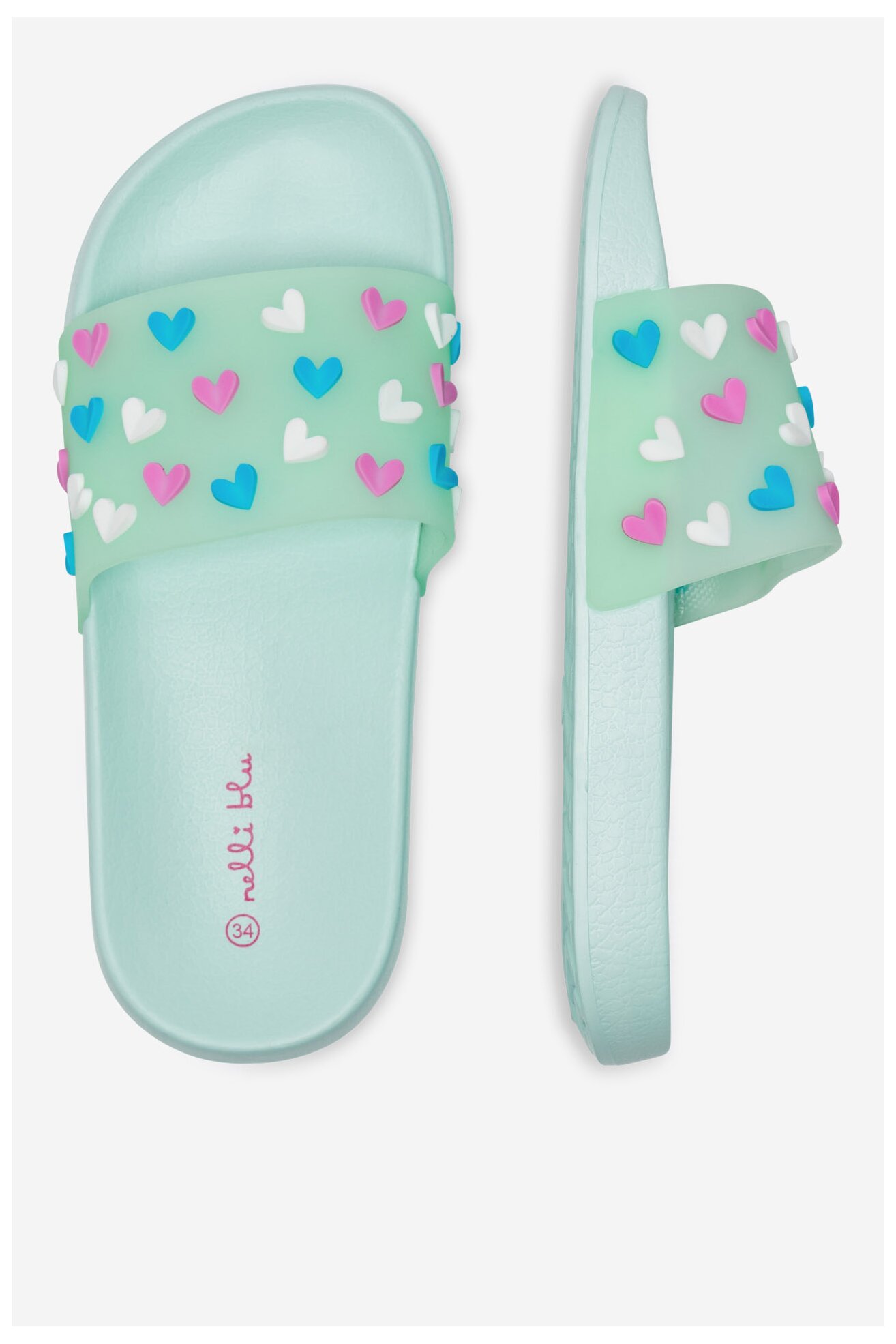 Șlapi pentru bazin Nelli Blu SS23-69536 VERDE