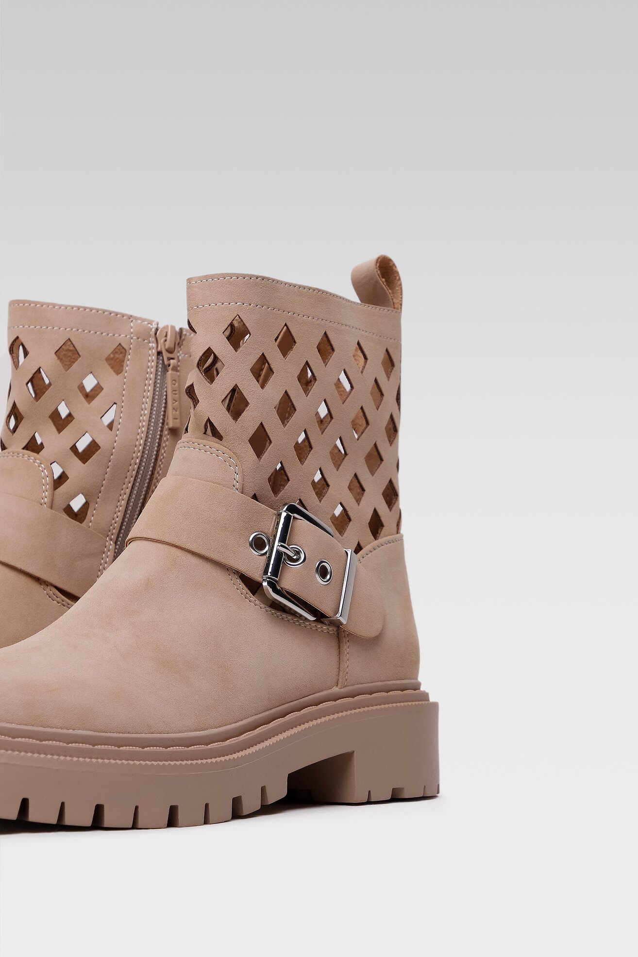 Botki Quazi WS5618-09 Beżowy