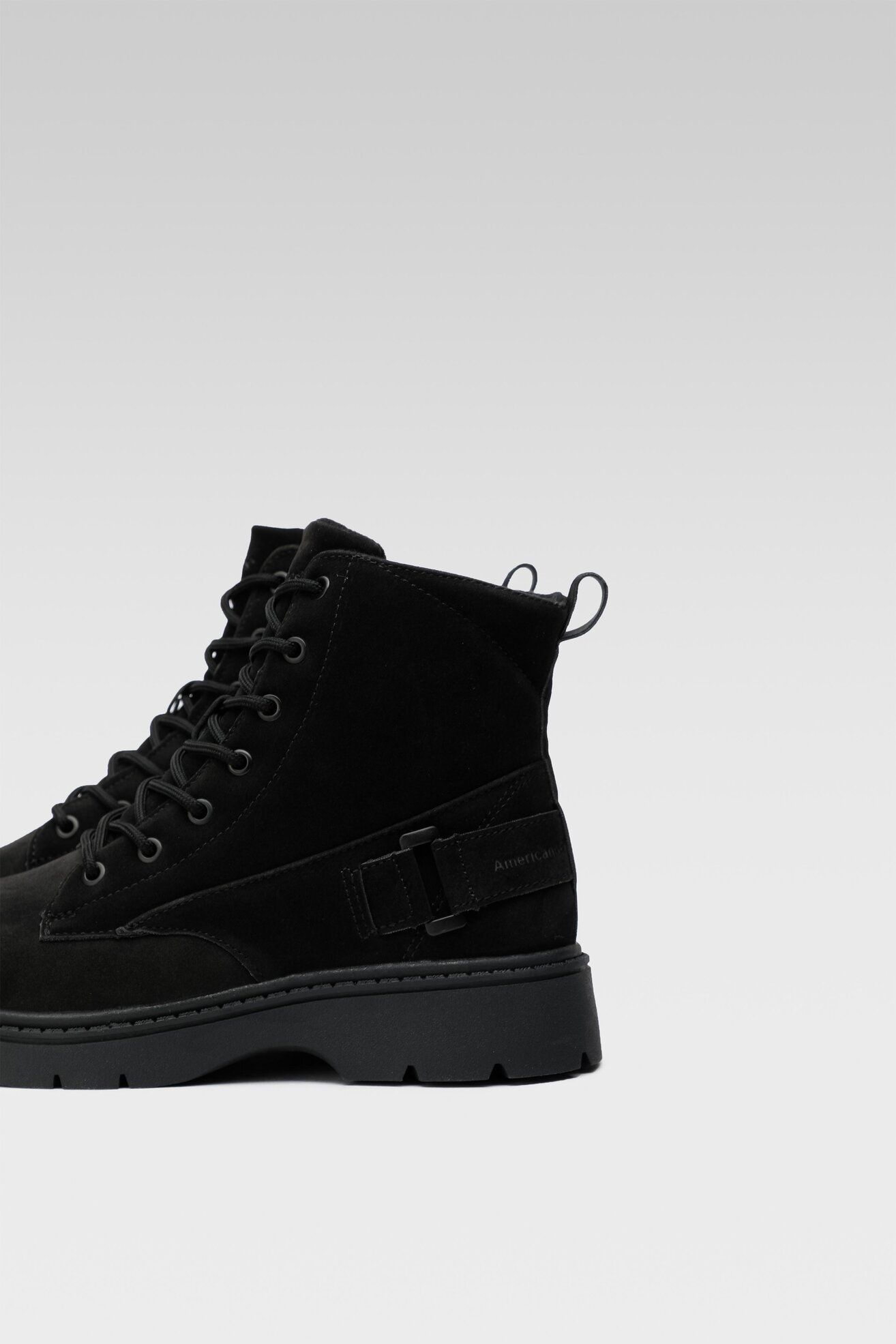 Trzewiki Americanos WP07-11743-01 Czarny