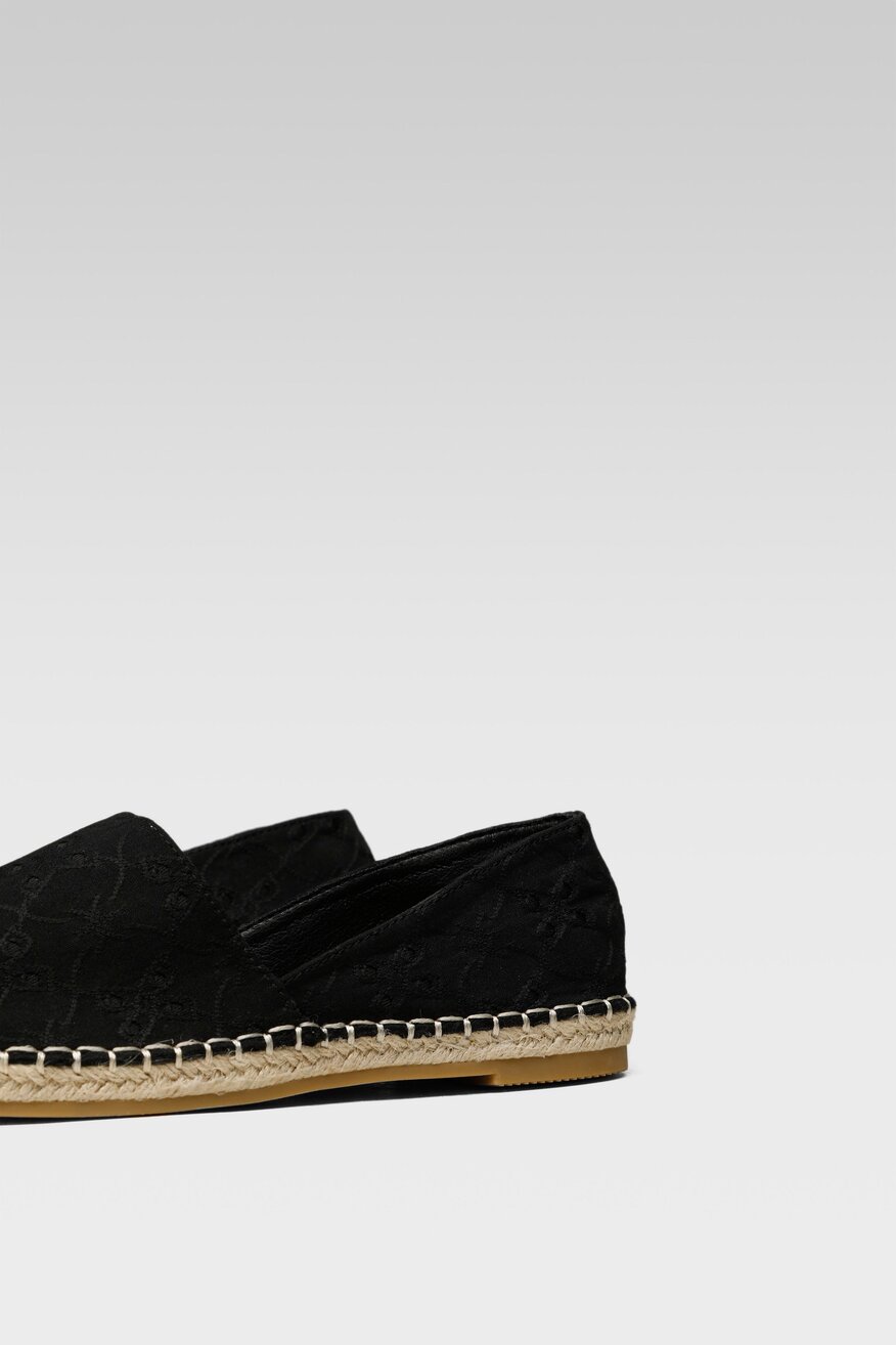 
                Jenny Fairy - Espadryle boho czarne - 5904248432232